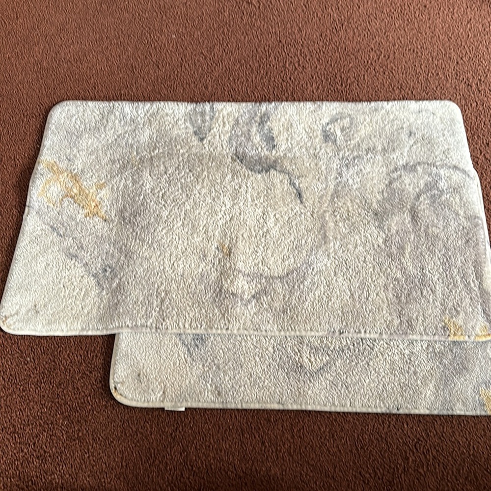 2 marble bath mats - Picture 4 of 4